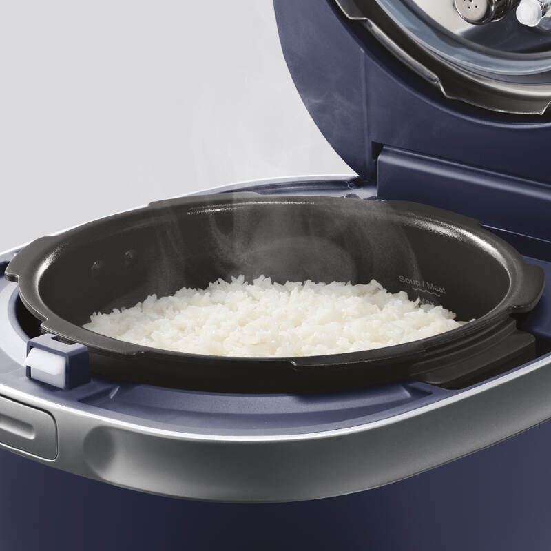 Nồi Cơm Điện Cao Tần Locknlock Ih Pressure Rice Cooker - 220V, 50Hz, 1300W, 1.8L - Màu Xám - EJR526GRY, , large image number null
